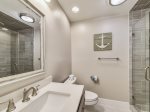 Renovated Guest Bathroom with Shower Only at 34 Turtle Lane Club